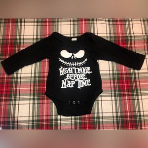 Nightmare before Christmas onesie
